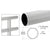 CRL 1.9 in Satin Anodized Handrail Tubing, Aluminum