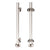 CRL Polished SS Schedule 40 Corner Post for Glass Railings