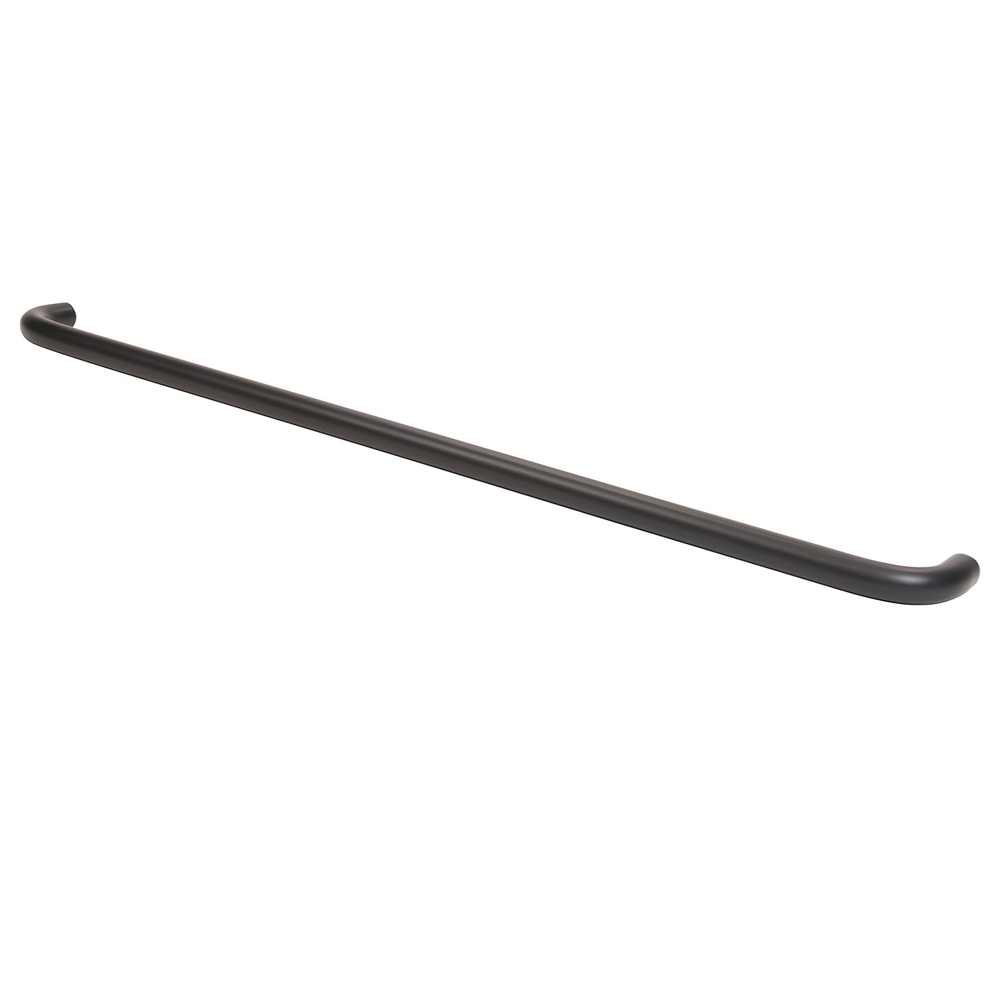 Oil rubbed bronze 1 in solid pull handle, 33 in center-to-center, single-sided - SKU M1653310B