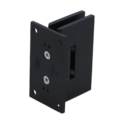 CRL Victoria wall-mount frameless shower door hinge, oil-rubbed bronze, for 3/8-1/2 in. glass. SKU VCT0370RB