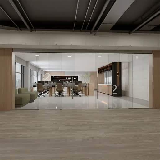 CRL50 Series Ceiling Mount Kit: Synchronized Telescoping for Modern Interiors