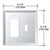CRL Clear Designer Toggle Glass Mirror Mounting Kit