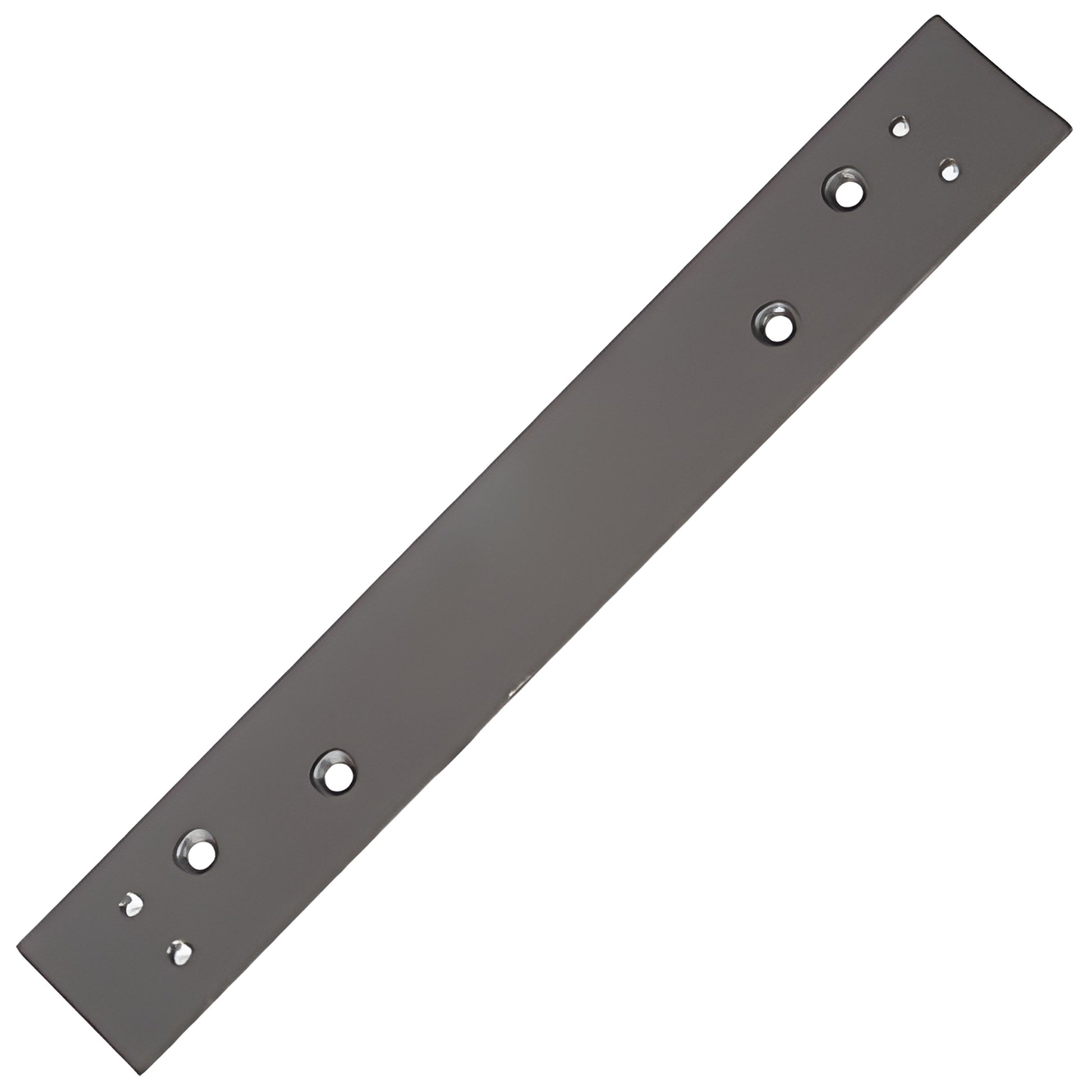 Dark bronze narrow retrofit drop plate for PR70 door closer, 11-7/8 in 2 in, mounting holes included (SKU PR70RCPDU)