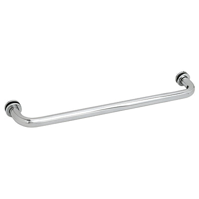 CRL Polished Chrome 24" Single-Sided Towel Bar for Glass