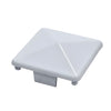 PC1HCA clear anodized aluminum pyramid post cap, 1100 Series slip-in for glass railing