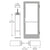 CRL-U.S. Aluminum Series 400 Clear Anodized Butt-Hinged Entrance Door