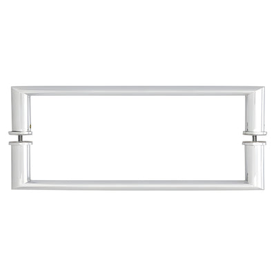 CRL 18" Chrome Back-to-Back Oval/Round Towel Bar