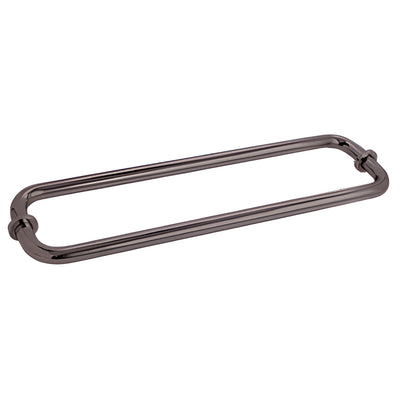 CRL BM Series 12-inch Oil-Rubbed Bronze Back-to-Back Double Towel Bar