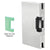CRL Satin Anodized 6x10 Center Lock Glass Keeper w/ Deadlatch Strike