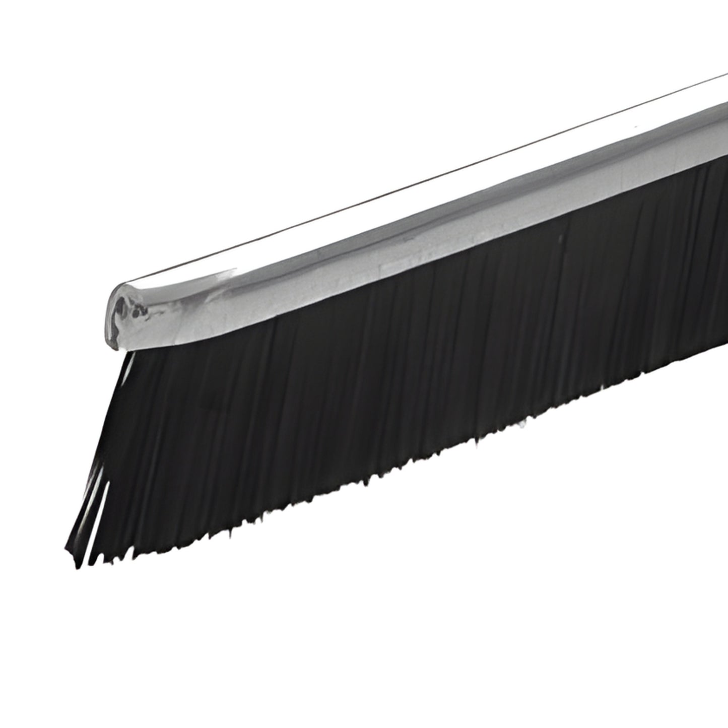 CRL 387WS96 black nylon brush weatherstrip, 96 in length, 7/16 in exposed brush, fits CR387 door rails