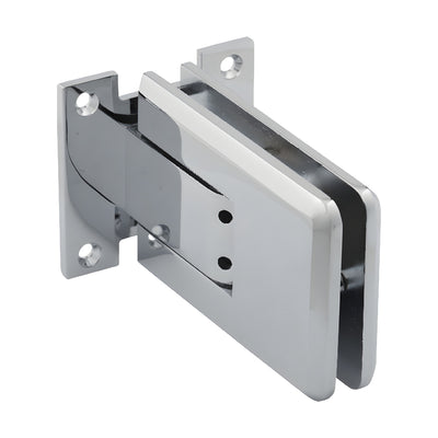 CRL Atlas Polished Chrome Frameless Glass Shower Door Hinge
