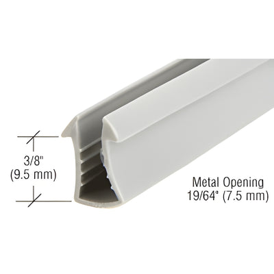CRL Shower Door Glazing Vinyl for 1/4" Glass - 100' Roll