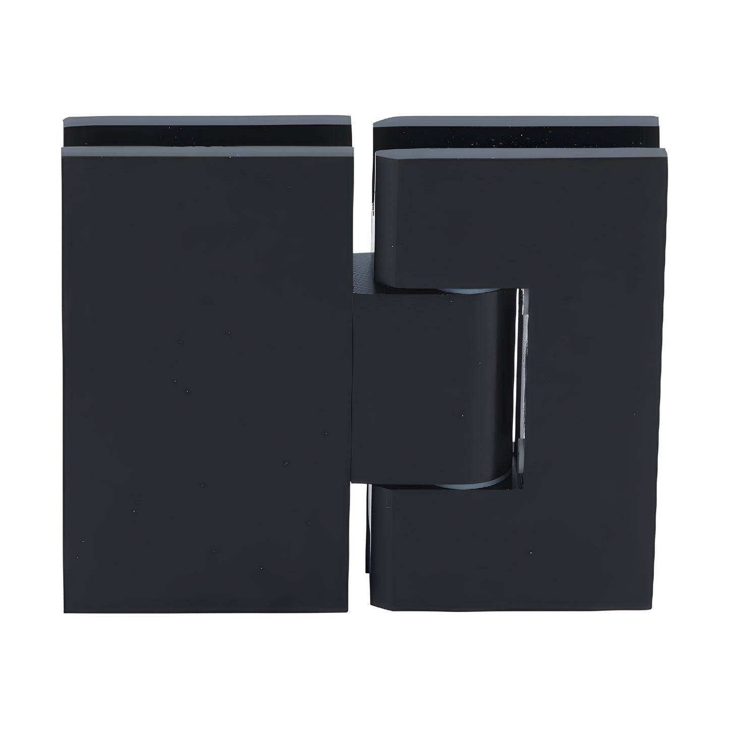 CRL Vienna adjustable glass-to-glass shower hinge, oil-rubbed bronze finish (SKU V1E3800RB)