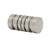 CRL Brushed Nickel Back-to-Back Glass Shower Door Knobs, Pair