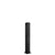 CRL 12 in Matte Black Center Mount Partition Post - Design Series