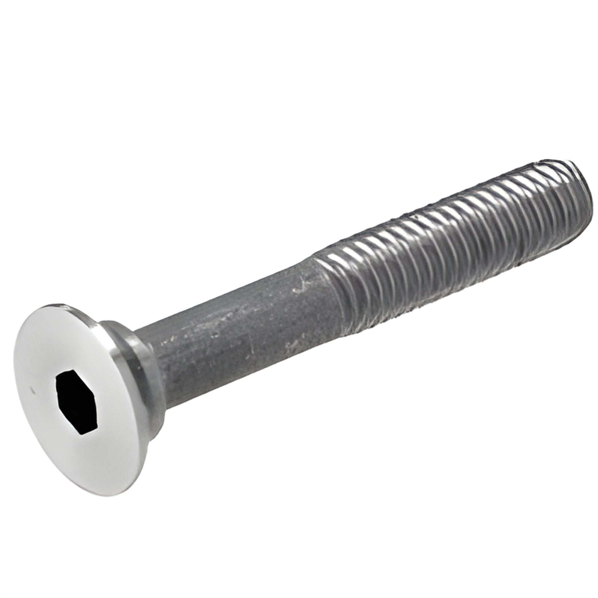 RBEB212BS: 316 stainless steel 3/8-16 extension bolt with countersunk head, for 1 in (25 mm) glass; fits CRL RB50/RB51
