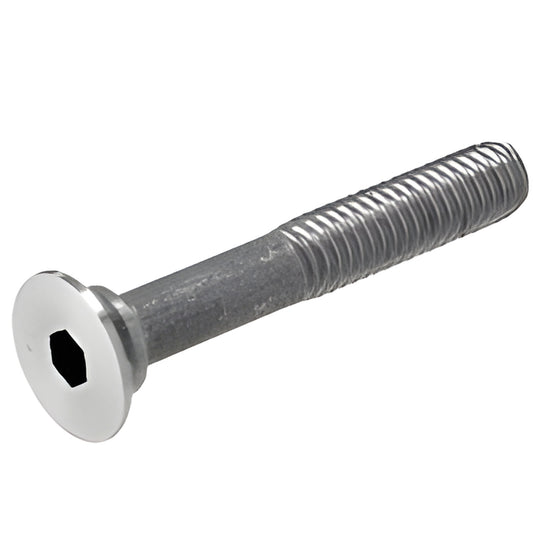 RBEB212BS: 316 stainless steel 3/8-16 extension bolt with countersunk head, for 1 in (25 mm) glass; fits CRL RB50/RB51
