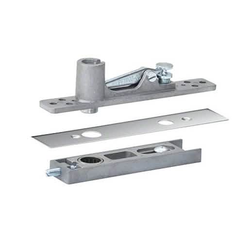 CRL Center-Hung Top Pivot Set with Polished Stainless Cover - Durable and Stylish Design