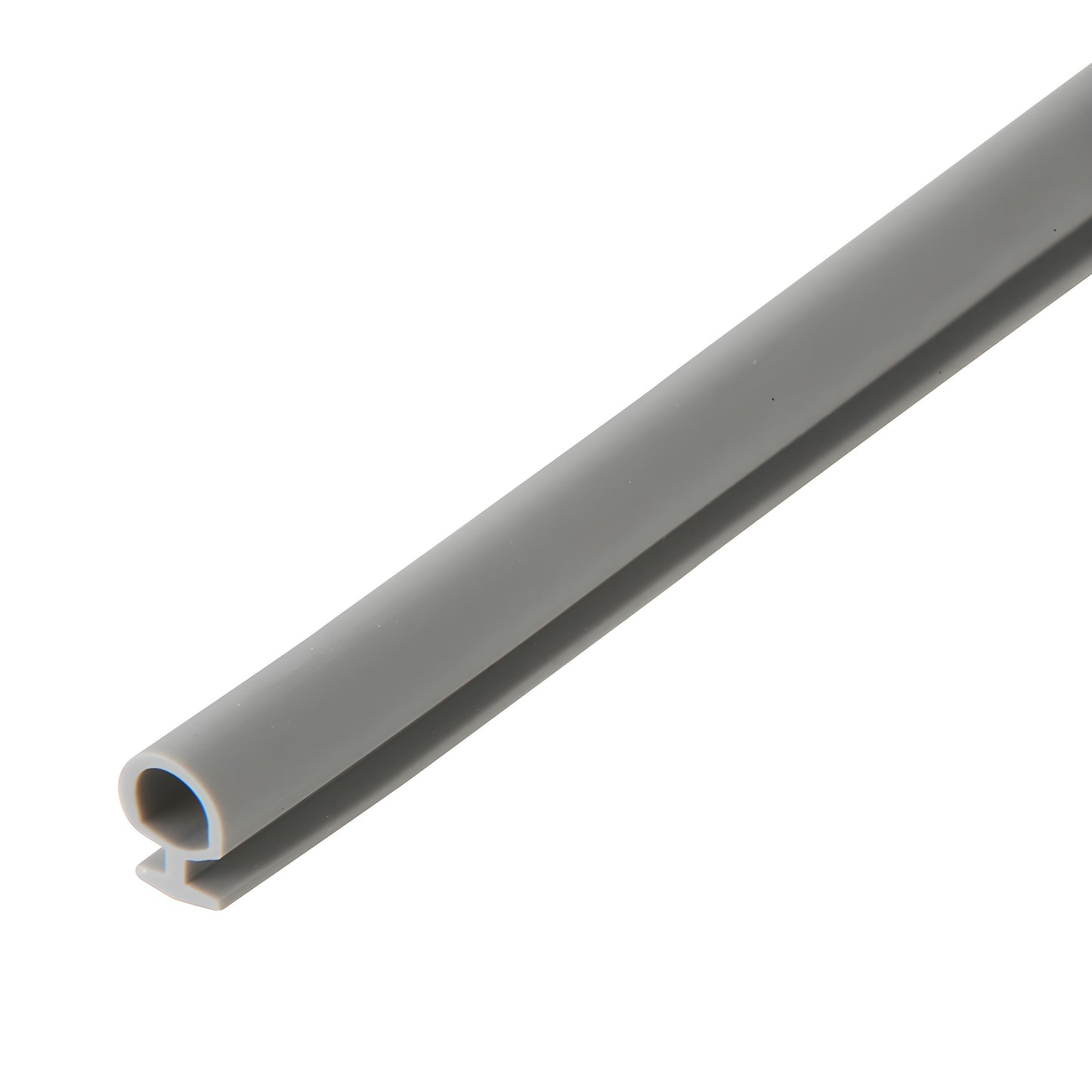 Gray vinyl bulb seal SKU 46VVX for CRL panic-type thresholds, 10 in length, compressible weatherstrip