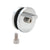 CRL Hydroslide 90° Polished Chrome Sliding Glass Track Connector