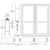 CRL-U.S. Aluminum 550 White KYNAR® Doors - Wide Stile Geared Hinge