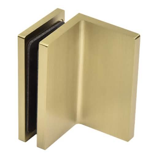 CRL Brushed Bronze Como Wall Mount Bracket - Durable, Stylish, Easy Installation