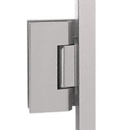 CRL Brushed Nickel 72\" Geneva Series Jamb Mounted Hinge Kit - Sleek, Durable Design