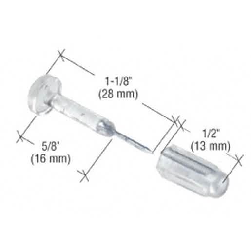 CRL 1-1/8" Window Grid Retainers Pins - Ideal for secure and easy window grid installation