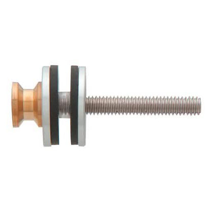 "CRL Satin Anodized Replacement Washer Set for Back-to-Back Pull Handle - Durable & Stylis