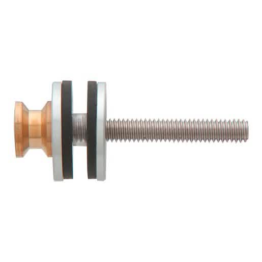 "CRL Satin Anodized Replacement Washer Set for Back-to-Back Pull Handle - Durable & Stylis