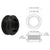 CRL Laguna Matte Black Glass Door Pull - Thru-Glass Handle