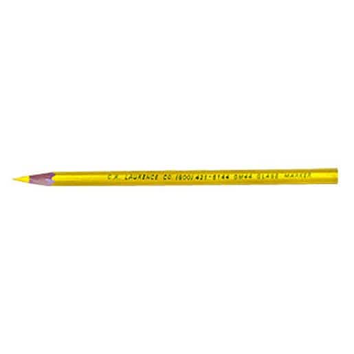 CRL Yellow Glass Marking Pencil - Precision markings on glass surfaces with ease and visib