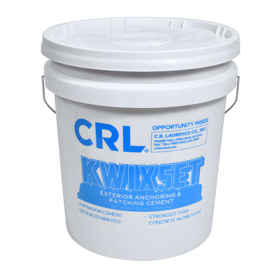 CRL Kwixset® 50 lb Expanding Cement - Fast-Setting Concrete Repair