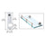 CRL Chrome Left-Hand Rod Support Bracket