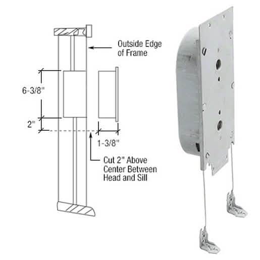 CRL 18-24 lb Adjustable Wood Window Sash Balance for Smooth Operation and Easy Installatio