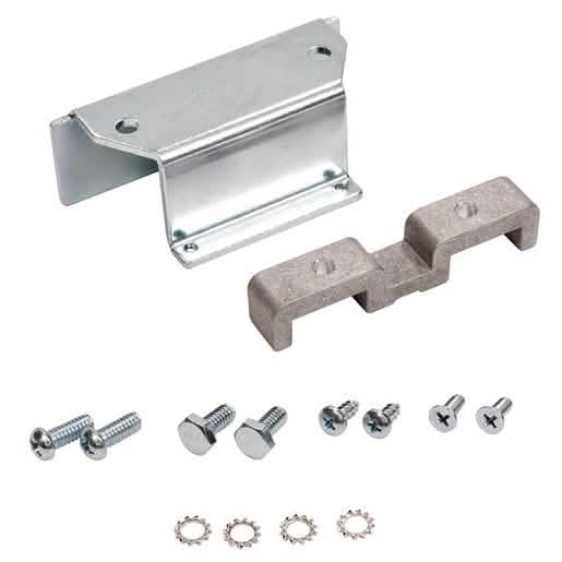 CRL Retrofit Mounting Clip Set for 4-1/2" Header: Durable, Easy Installation, Secure Fit