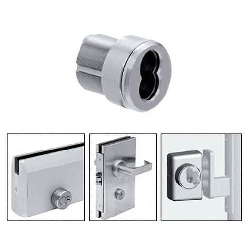 CRL Polished Stainless Mortise Housing for 7-Pin SFIC - Durable and Sleek Design