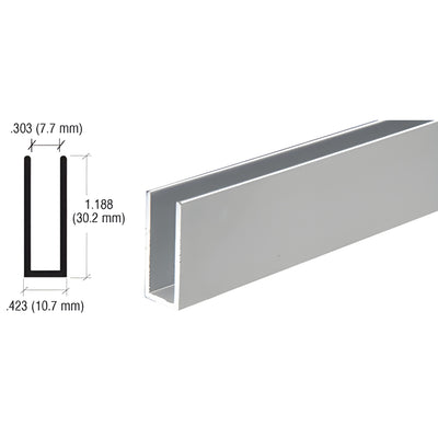 Buy CRL Satin Anodized Aluminum Channel Extrusion