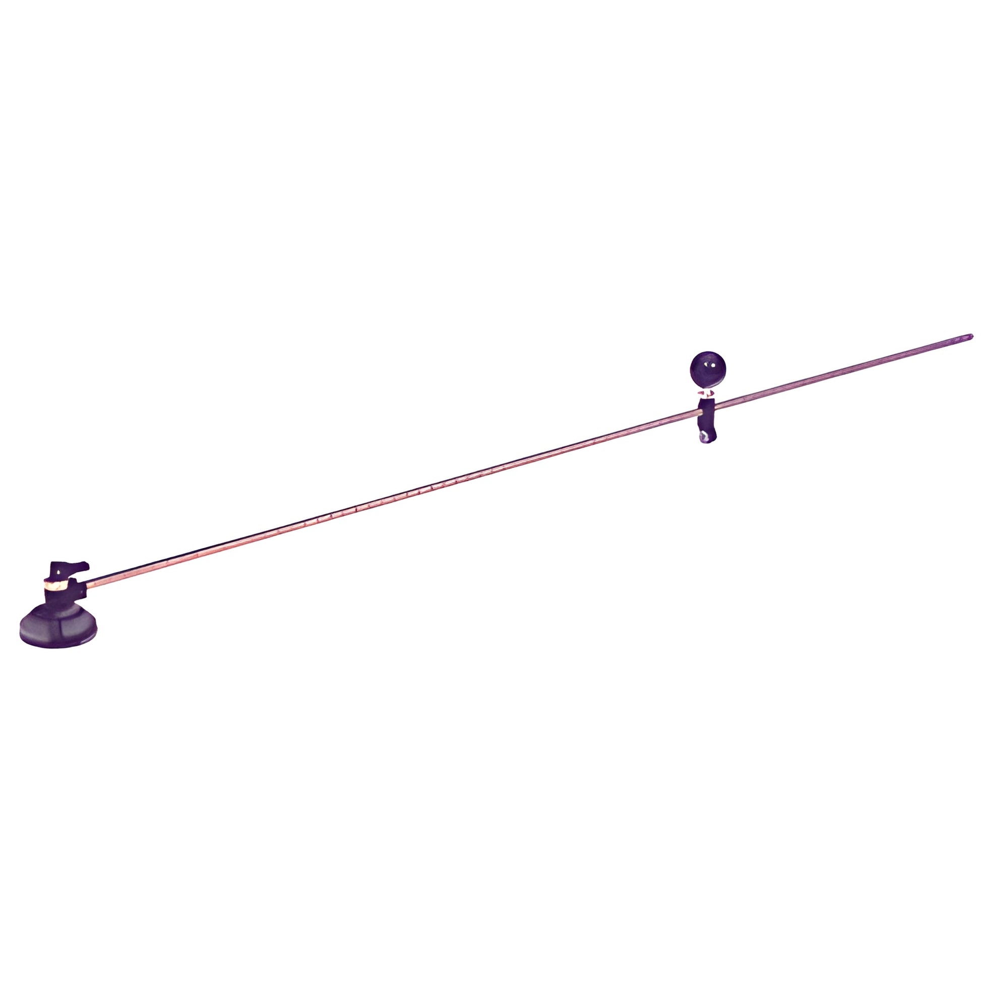 CRL Precision Circle Cutter SKU 516CC - brass extension bar with vacuum cup and ball handle for glass/tile, up to 78 in.