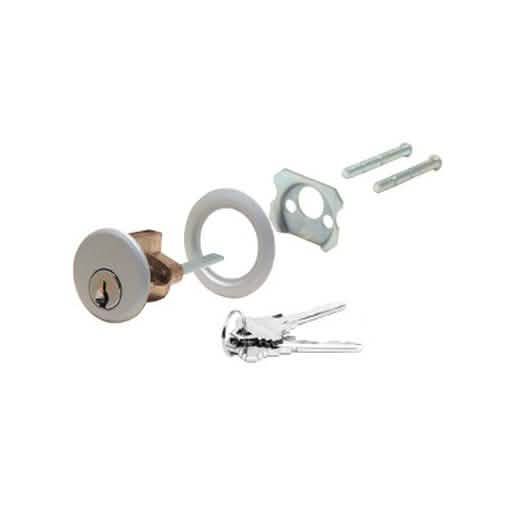 CRL Aluminum Rim Keyed Cylinder - Schlage 'C' Keyway, Keyed Alike, Secure Lock Solution