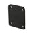 CRL FB1 Series Replacement End Cap - Matte Black