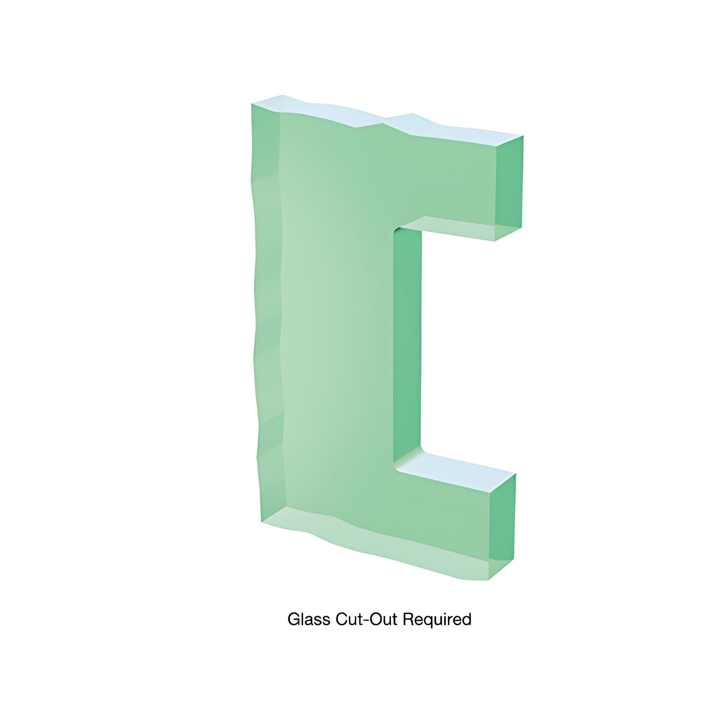 DT410SCC satin anodized 4x10 in. glass door center lock with long-throw deadthrow and pull handle, fits 1/2 glass