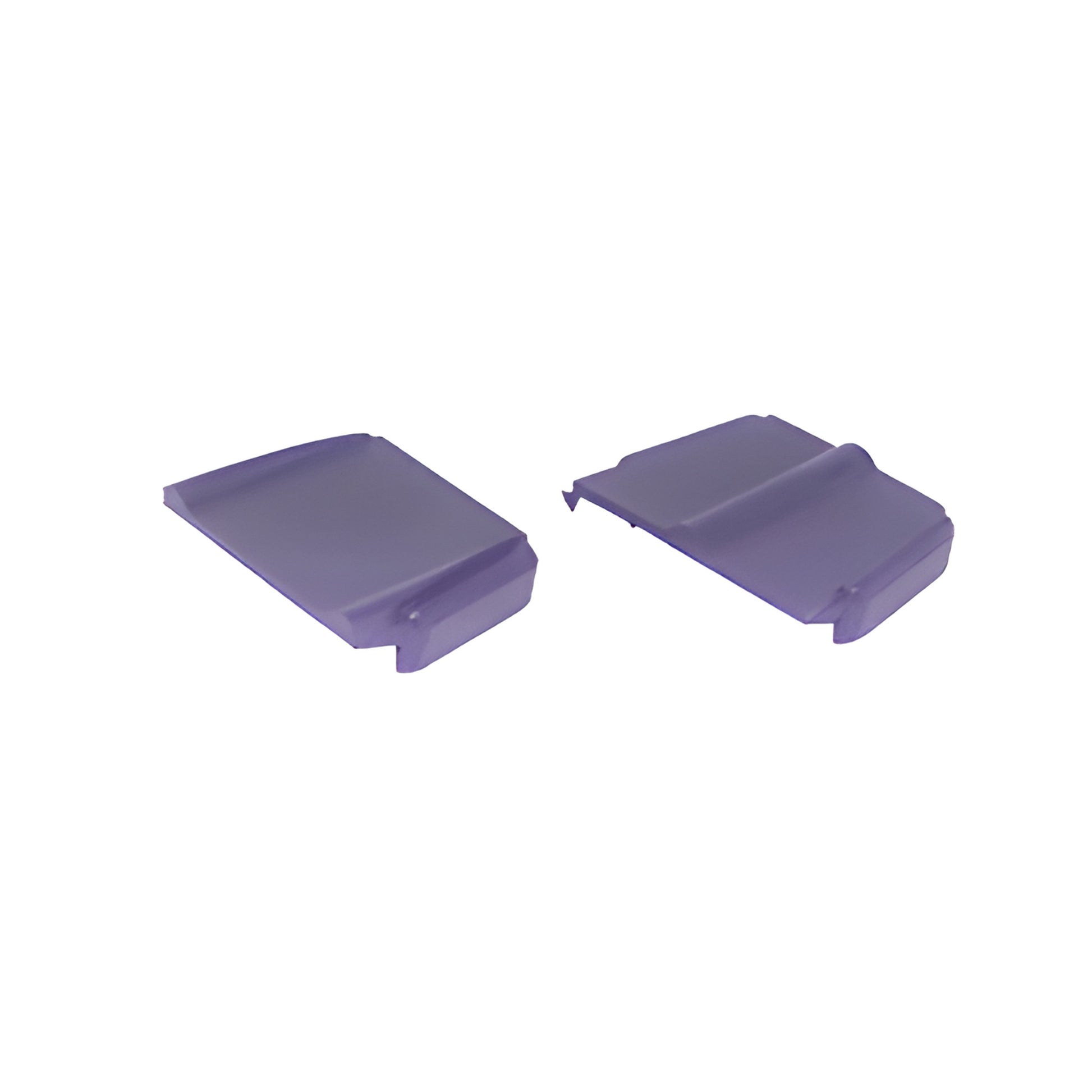 Purple plastic replaceable nipping jaw set (SKU 169RJ) for 169 pliers - two snap-in pieces