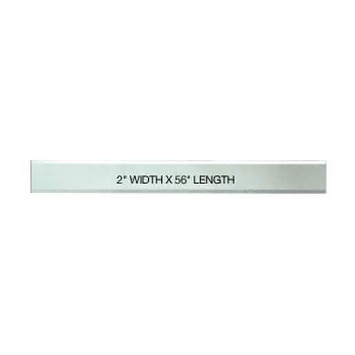 CRL Clear Mirror Glass Strip 2x56 Beveled Sides - Sleek, Elegant Design for Home Décor