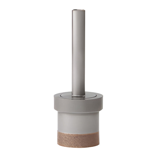 CRL PD11316 metal-bond diamond drill bit, 1 3/16 diameter with 3/8 reduced round shank, gray finish