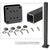 CRL 36 in Matte Black Cable Railing Post Kit Prepped for Flip-Toggle