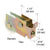 CRL Replacement 1-1/4in Nylon Ball-Bearing Sliding Mirror Door Roller