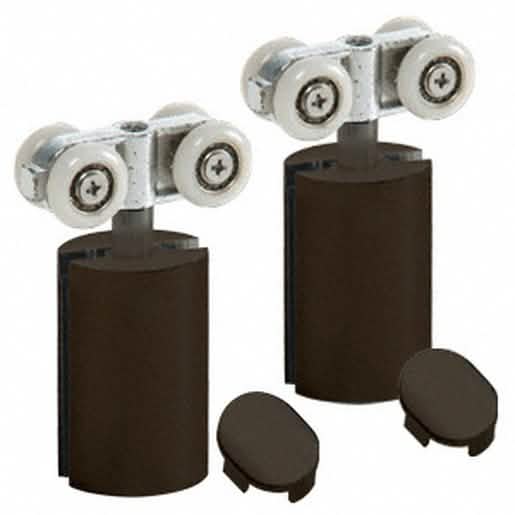 Oil Rubbed Bronze 60" Hydroslide 180° Sliding Shower Door Kit - Elegant Bath Upgrade