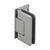 CRL Pinnacle Brushed Nickel Adjustable Shower Glass Wall Hinge