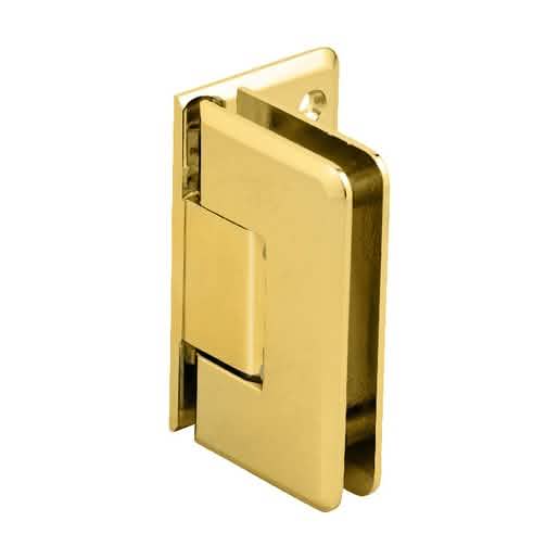 CRL Unlacquered Brass Cologne 044 Wall Mount Offset Back Plate Hinge - Elegant & Durable